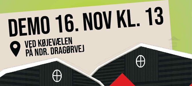 Demonstration mod et nyt Erhvervsområde Nord